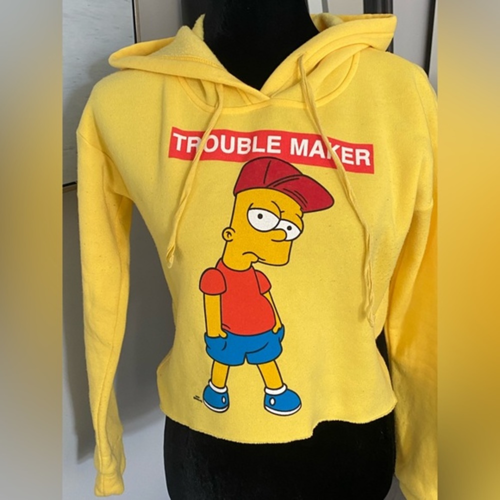 Cropped hoodie